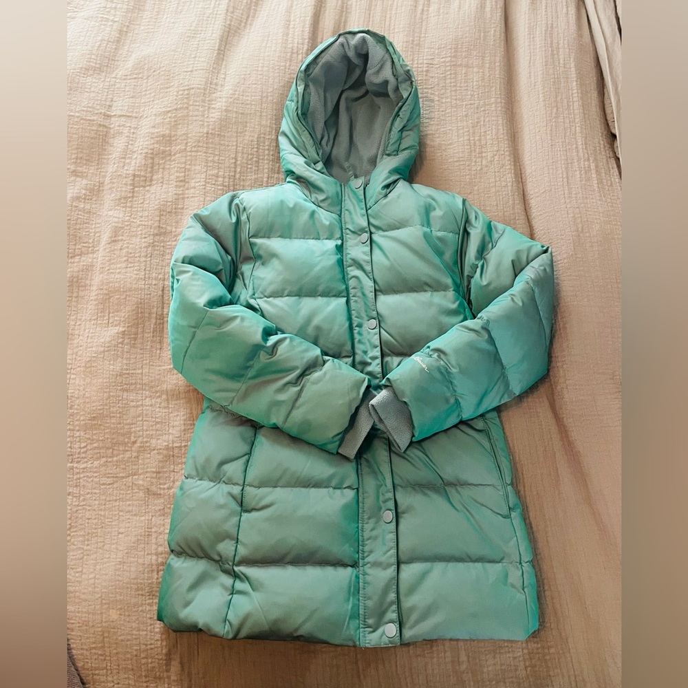EUC Eddie Bauer Girls Size Small Puffer Coat
